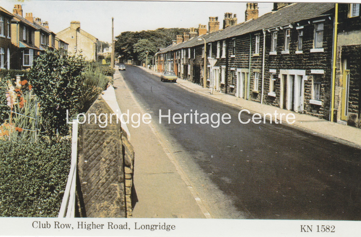 113C - Higher Road - Club Row cottages - 1970